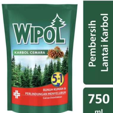 Wipol cemara 750ml ( 1 dus isi 12 pcs )