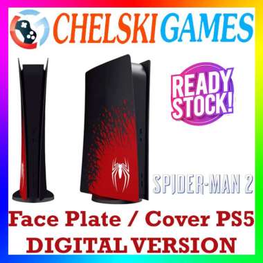 PS5 Face Plate Cover / Casing Plate Skin Spiderman 2 Edition DIGITAL VERSION