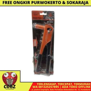 10 IN / FREED Tang Hand Riveter Tembakan Paku Keling Aluminium