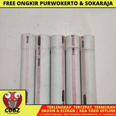 2 INCH / RUCIKA WAVIN D Lis Merah Pipa Pralon Paralon Pvc Per Batang