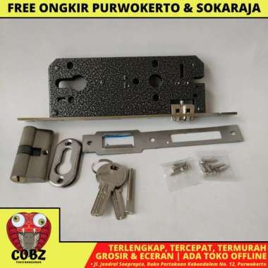 AMANI 8450 BODY KUNCI BADAN SLOT PINTU PELOR LOCKCASE BESAR