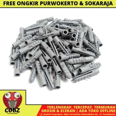 S 8 / NM Fisher Viser Dudukan Baut Sekrup Tembok PVC Ecer Biji