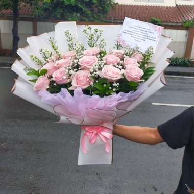 Hand Bouquet Mawar Bunga segar Bunga Fresh Bunga Hidup Fresh Flowers Buket Mawar Buket Wisuda Buket 