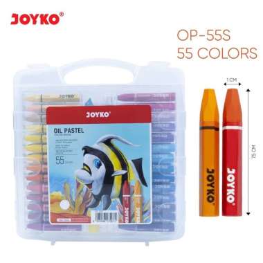 Crayon 55 Warna Oil Pastel JOYKO Krayon