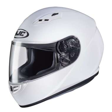 HJC CS R3 Semi Flat L Putih