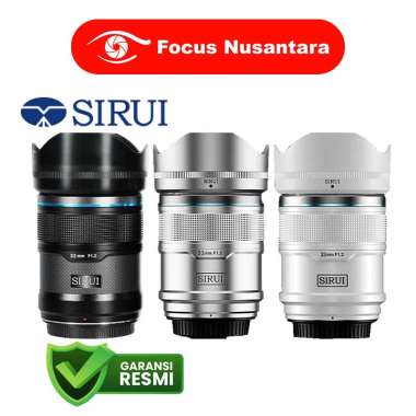 SIRUI Sniper 33mm F/1.2 APS-C Autofocus Lens for Nikon z / Sony / Fuji Sony E-Mount Black