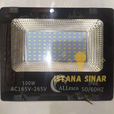 Allesco lampu sorot led 100 watt 100watt led tembak 100 watt outdoor Kuning