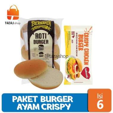 Paket Burger Ayam Crispy