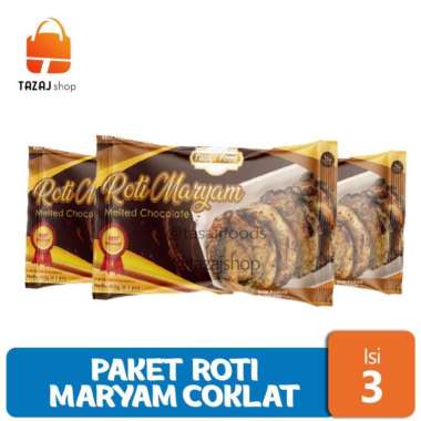 Paket 3 Pcs Roti Maryam Coklat