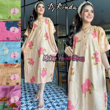 DASTER JUMBO BUSUI DJ ALMUNA LD 120 RAYON KANCING DEPAN BAJU TIDUR WANITA BUSUI BUMIL DASTER KEKINIA