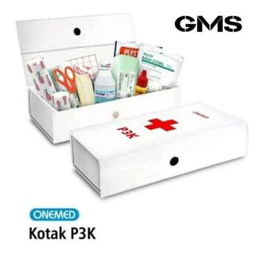Kotak P3K + Isi Onemed / Tas P3K Mobil Lengkap isi Onemed