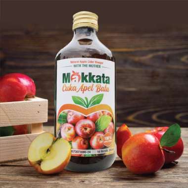 MAKKATA CUKA APEL Batu Malang Organic Apple Cider Vinegar Original
