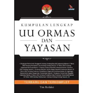 Kumpulan Lengkap UU Ormas dan Yayasan