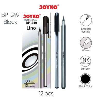 Pulpen / Pena JOYKO BP-249 Lino 0.7 mm Isi 12