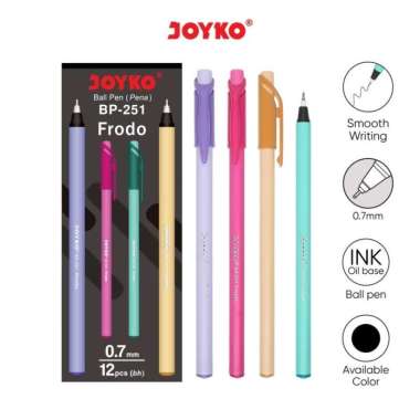 Pulpen / Pena JOYKO BP-251 Frodo 0.7 mm Isi 12