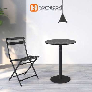 Homedoki Meja Tamu Minimalis /Ruang Tamu Meja Kopi /Coffee Table /Meja kopi kayu/ Bar Table Putih