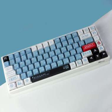 KEYCAPS EVANGELION REI AYAMI XDA PROFILE SUBLIM MECHANICAL KEYBOARD