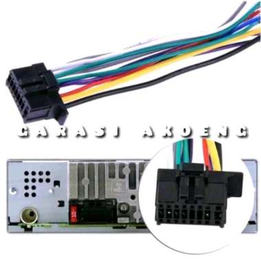 Socket Kabel Audio Head Unit Tape Pioneer FH-S505BT DEH MVH DVH AVH Pioner Pionner
