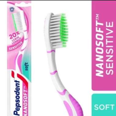 Pepsodent sikat gigi nano soft sensitive 1s