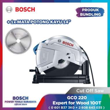 Gerinda Potong 14" Bosch GCO 220 + Mata Potong Kayu 100T
