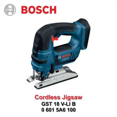 Mesin Jigsaw Cordless Bosch GST 18 V-LI B Mesin Gergaji (Unit Only)