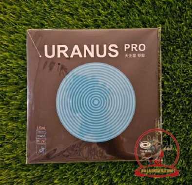 Yinhe Uranus Pro-Karet Pingpong Bintik Pendek Serang Short Pips Rubber MEDIUM 2.15 Hitam