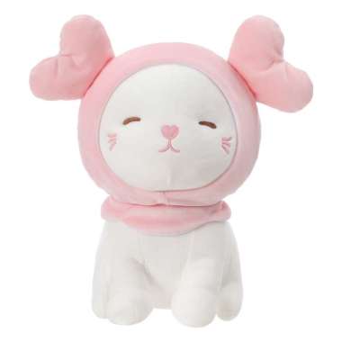 Boneka Lucu Kucing Boneka Lembut Mainan Mewah Kucing dengan Penutup Mata Kado Anak Plush Toy Kucing