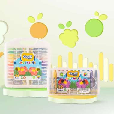 Crayon / krayon Agatis Prime 12 warna - POH-OP-1201