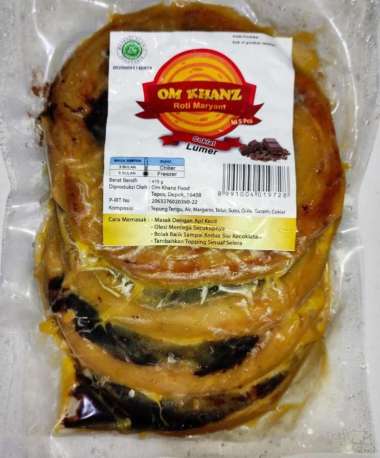 Roti Maryam Om Khanz Coklat