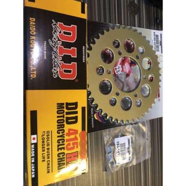 gir set ninja 415 - rantai set ninja 415 - gir paket ninja tipis - rantai dan gir ninja r 415 40t-43