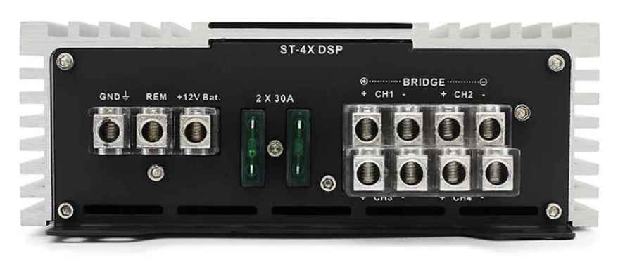 Power Amplifier Zapco St-4X Dsp Bt Class Ab Baru