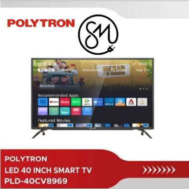 LED TV Polytron 40 inch PLD 40CV8969 Easy Smart tv digital