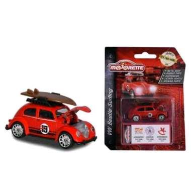 MAJORETTE VW BEETLE SURFING VINTAGE DELUXE TOY FAIR MODEL 2019 DIECAST VOLKSWAGEN KODOK MOTUBA CAR