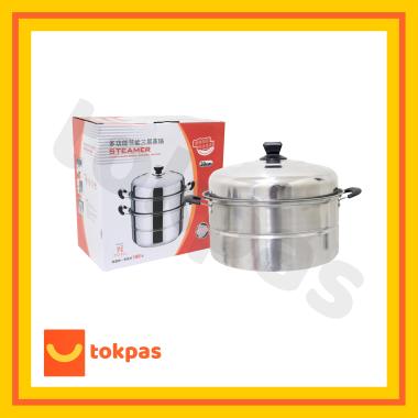 Panci Stainless Kukusan Dandang 30 cm