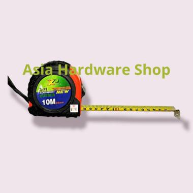 Meteran 10 Meter Karet XP TOOL Roll Meter Measuring Tape 10m