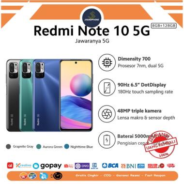 Xiaomi Redmi Note 10 5G (8GB+128GB) Graphite Gray