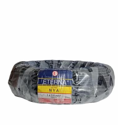 Kabel Listrik Eterna - NYA 1x2.5 mm² (100M) Hitam
