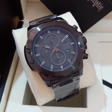 JAM TANGAN PRIA ALEXANDRE CHRISTIE AC 6583 AC6583 STAINLES ORIGINAL BLACK