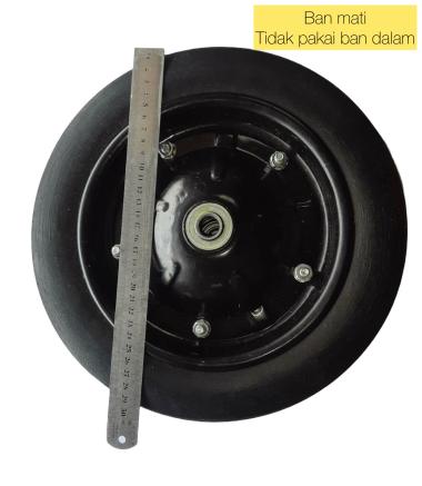 Ban Roda Gerobak Dorong Tangan Ban Mati
