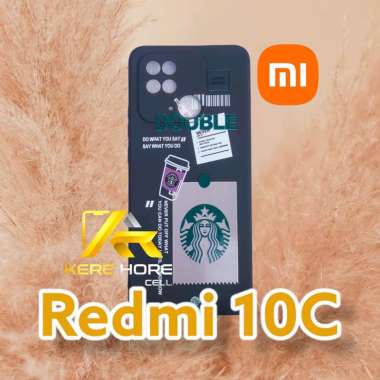 CASE REDMI 10C SQUARE EDGE SOFTCASE STARBUCKS REDMI 10C