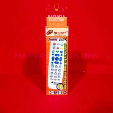 NEWSAT REMOTE TV PARABOLA RECEIVER NS-288+ MPEG2 DV3 UNIVERSAL REMOT