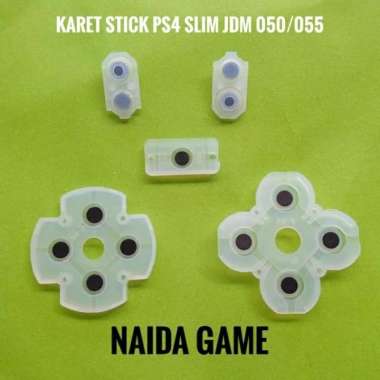 KARET STICK PS4 SLIM JDM 050/055 / KARET STIK PS4 SLIM LIGHT BAR