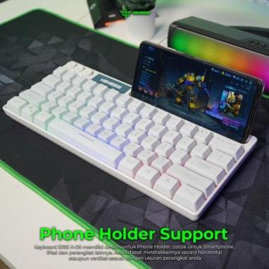 NYK Nemesis ERIS K-06 Keyboard Mini RGB with Stand Holder