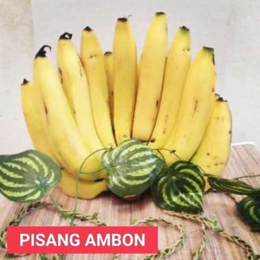 Buah Pisang Cavendish Pisang Ambon Pisang Raja Susu Emas Tanduk Raja : Pisang Ambon
