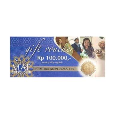 Voucher MAP Gift voucher