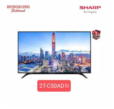 SHARP LED TV 2T C50AD1 - TV LED 50 INCH DIGITAL TV FULLHD 2T-C50AD1I