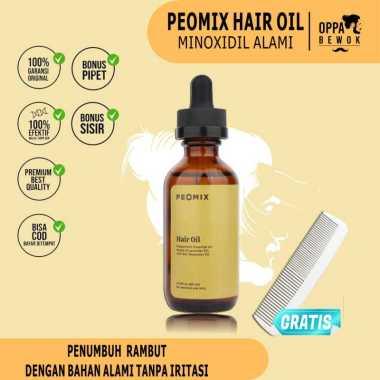 [ HAIR BOOSTER ] PEOMIX HAIR OIL Penumbuh Rambut Tanpa Iritasi