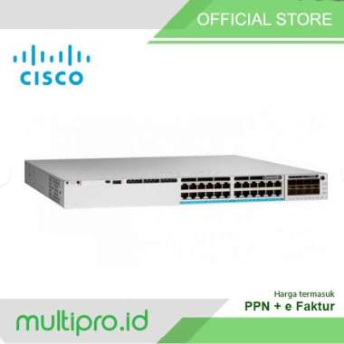 Cisco C9300L-24P-4G-E CISCO Catalyst 9300 24-port fixed uplinks PoE+