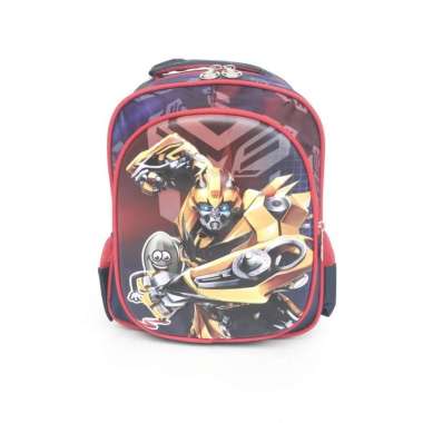 YX881R Tas Sekolah Anak TK / Paud Ransel Import Tas Glossy TK Anak Sekolah Backpack Bumblebee