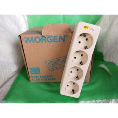 STOP KONTAK ARDE 4 LUBANG MORGEN